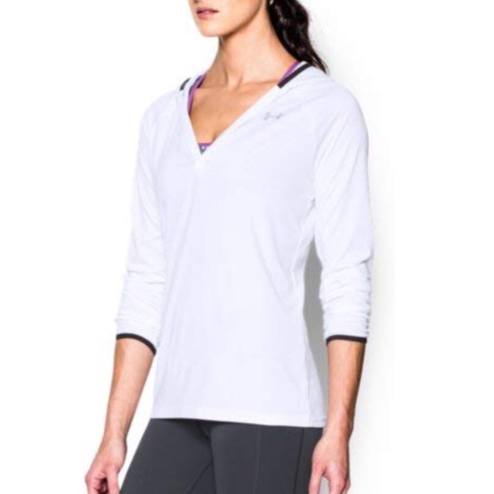 Under Amour women’s Long Sleeve hooded Henley